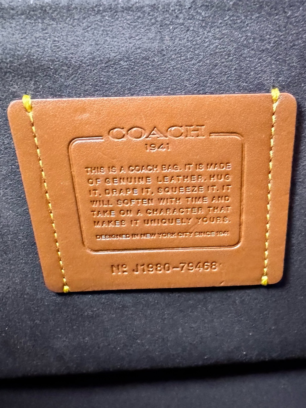 Coach 1941 Troupe Top Handle Satchel Crossbody 79468 - Picture 11 of 11